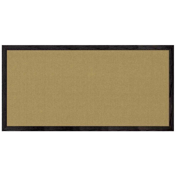 Combo Board, 96"x48", Bronze Frame/White Porcelain & Rubber
